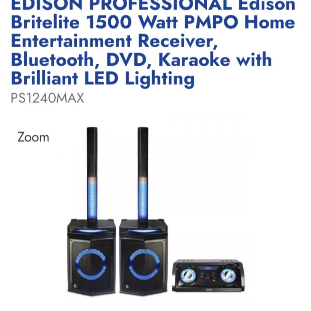 75 in Smart TV + Home Theatre